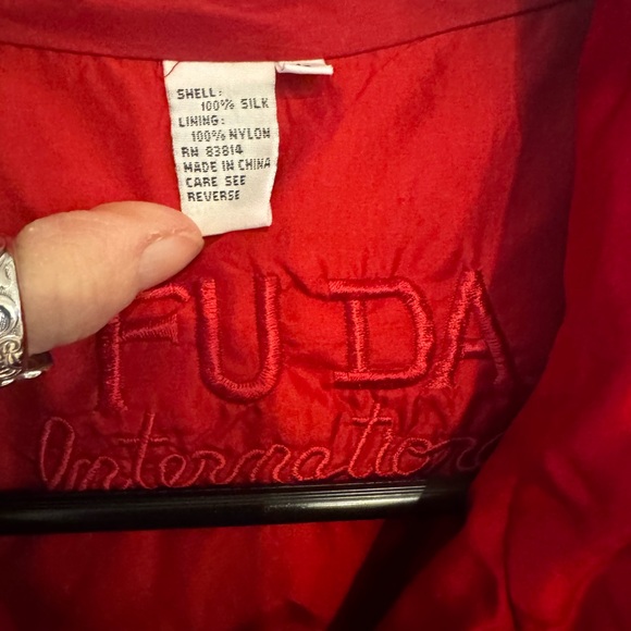 Red Studded Jacket - Picture 3 of 5